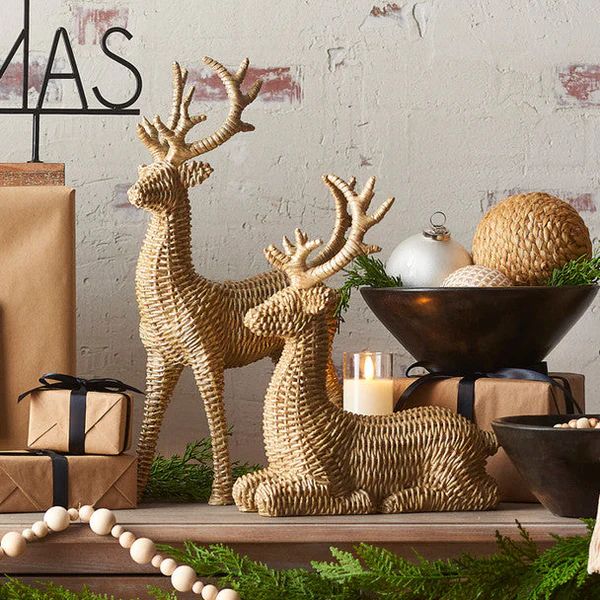 Kit 2 Renas Decorativas Natal