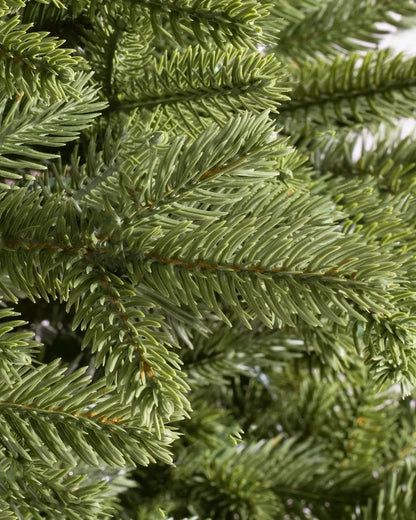 Árvore de Natal Norway Spruce com Galhos Articulados, Suporte Metálico e Micro LEDs Coloridos Embutidos
